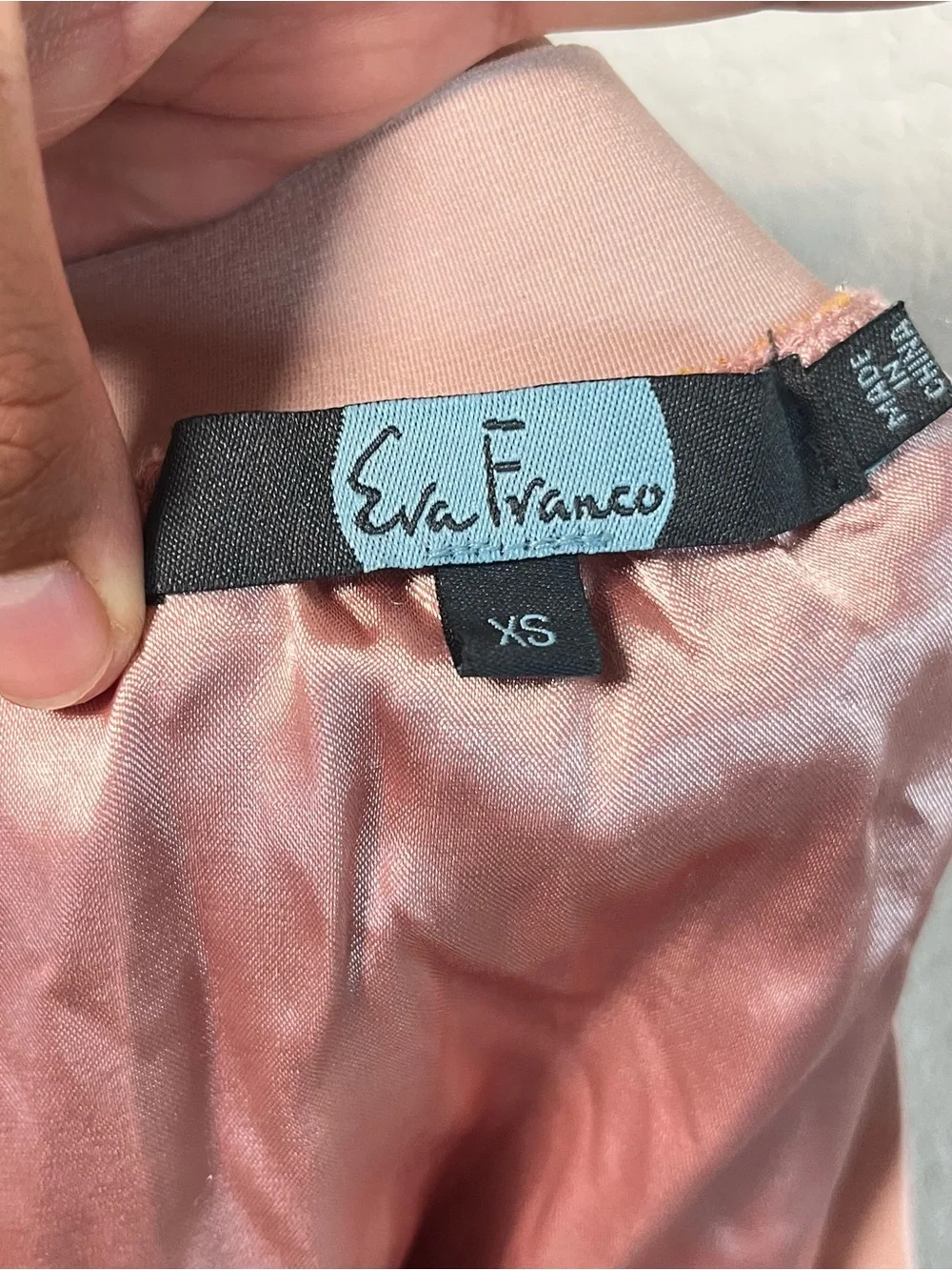 Eva Franco Anthropologie Pastel Striped Knit Mini Skirt Metallic Pinstripes